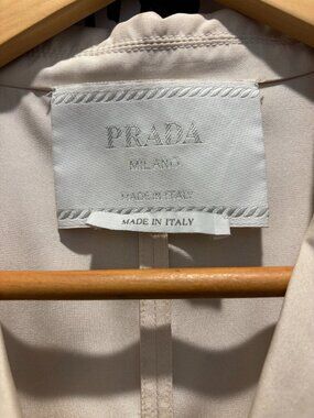 PRADA SILK COAT
